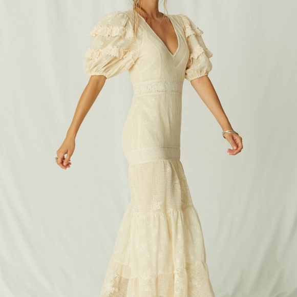 Jens Pirate Booty Lace Maxi Dress - Picture 2 of 5